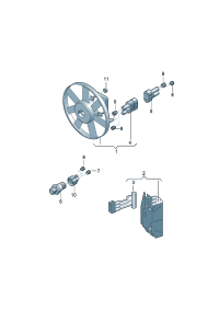 7M3959455A-FAN VW