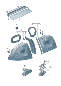3D0945093D-LED taillight