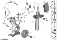 31318091357-Shock absorber fr EDC lh
