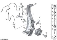 31208091166-WHEEL HUB WITH BRG/F20-23/F30