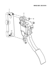 24521867-Pedal assy-electra
