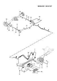 23868367-Hose assy-rr brake