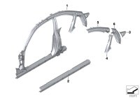 41217342109-Reinforcement C- pillar, lh