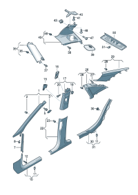 8R0867233B-Trim-a pillar
