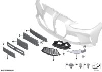 51118069434-Bracket-license plate front