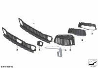 51118076416-Cover air inlet closed rh