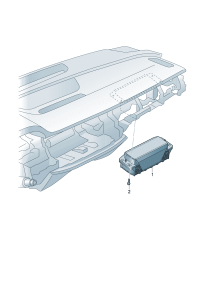 8WD880204D-Air bag unit (Co-pilot position)