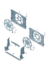 8W0959455T-Radiator fan & Cont unit  D-19.07.2021 -21.03.2022