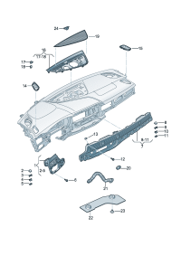 8WD819793-Duct assy-air (Driver seat)