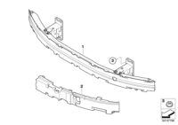 51117895741-SHOCK ABSORBER-FR,LH