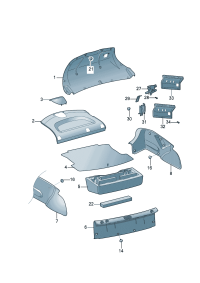 34D867428A-Finisher, trunk For w/gas The vehicle type of the drive unit