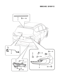 23539320-LAMP ASSY-HMS