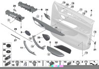 51417381879-Garnish assy-lh