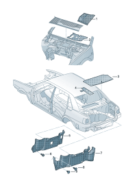 33D905949-DEFLECTOR/LH/PASAT/2006-2011