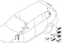 51377444125-Mldg of glass lh rr