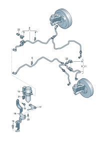 6R0612391A-BRACKET-VACUUM PUMP