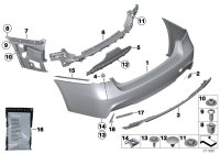 51128056615-FLAP TOWING EYE / E90/E91