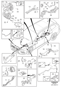 30624365-GASKET,CYL HEAD RH-L494