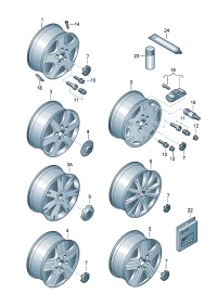7L6601025T-Wheel rim-aluminium alloy -MANHATTAN-