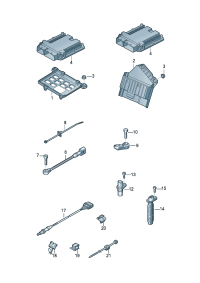 4H0906014G-Control unit-gasoline