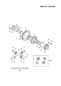 5493692-Pinion, differential