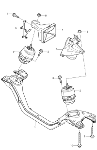 95537530901-BRKT-ENG MOUNT