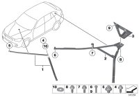 51612993031-Bracket assy-front suspension, lh