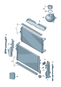 5QD121251AP-RADIATOR VW-BORA/AUDI/SKODA