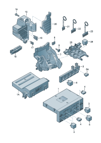 8P0907279P-Cont cont unit F  8J-8-040 000 *