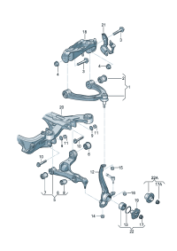 7L8407258B-Housing assy-wheel bearing D-MJ 2011
