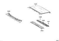 631130R020-Panel, roof, no.3