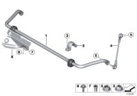 31356792124-STABILIZER FRONT WITH RUBBER313530