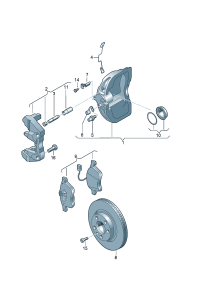 7M3615301-BRAKE DISC/VW-TOUAREG/AUDI-Q7
