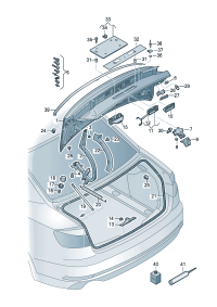 8W6827025E-Cover, rr. hatch D-14.01.2019