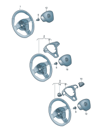 5GG419091B-Steering wheel