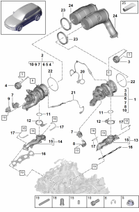 9A714503900-Grommet Porsche panamera: