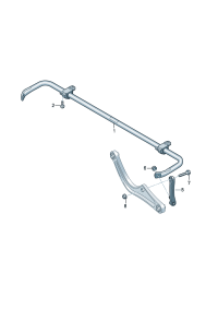 1ED511305-Bar, stabilizer ROHRSTABILISATOR