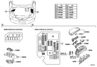8266202K10-COVER, RELAY BLOCK, UPPER, NO.1