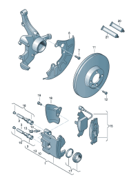 1KD615301C-BRAKE DISC FRT-C(W203)