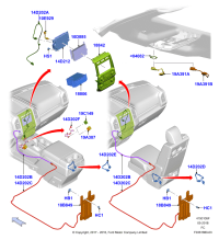HC3Z19A387D-Transponder,?????? 2? USB ?? (SYNC III)