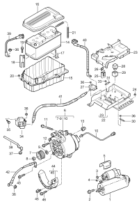 948604206X-STARTER 12V/2KW-PORSCHE(955)