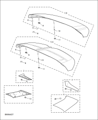 10889520-Trim assy-qtr