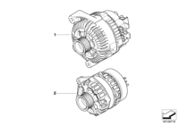 12317540994-ALTERNATOR 14V/150AMP1/E81/E87
