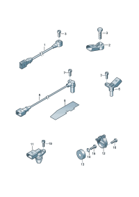 03H905377-Sensor & wire-knock Beam assy