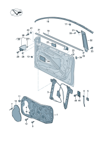 35D837461B-Window regulator without m