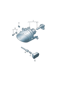 18G941699A-Halogen fog lamp D-30.04.2009 -16.05.2011