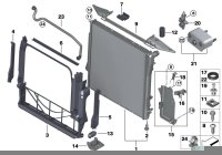 17227537601-PORSCHE CAYENNE OILCOOLER 2007