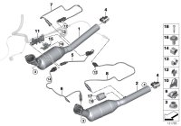 18307535298-Cylinder 1-4, exhaust catalytic converter