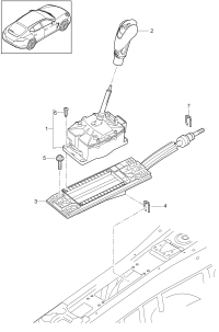 9G142606900-Select lever Deprecated parts