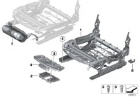 52107243523-Seat mecha standard seat lh